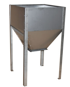 Komponentenbehälter Edelstahl 350 Liter
